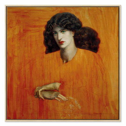 Leinwandbild - Dante Gabriel Rossetti – La Donna della Finestra