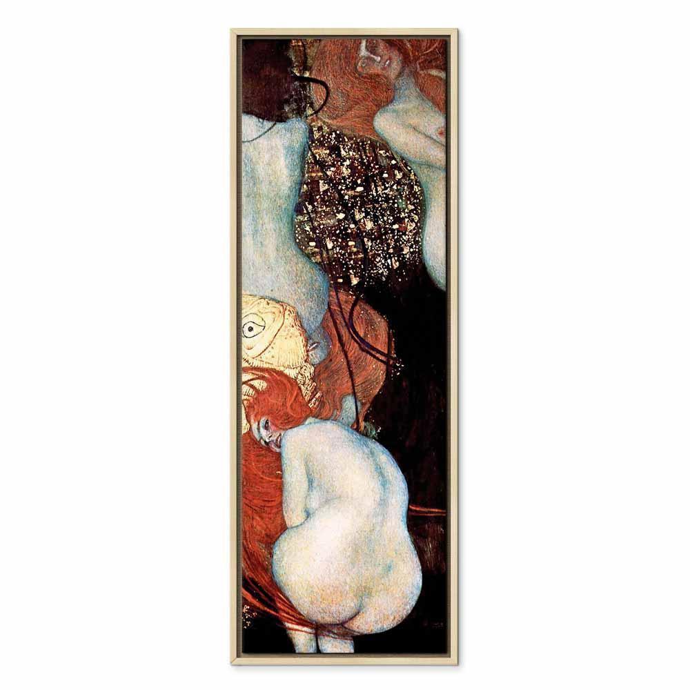 Leinwandbild - Gustav Klimt – Goldfish