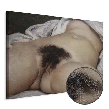 Leinwandbild - Gustave Courbet – The Origin of the World