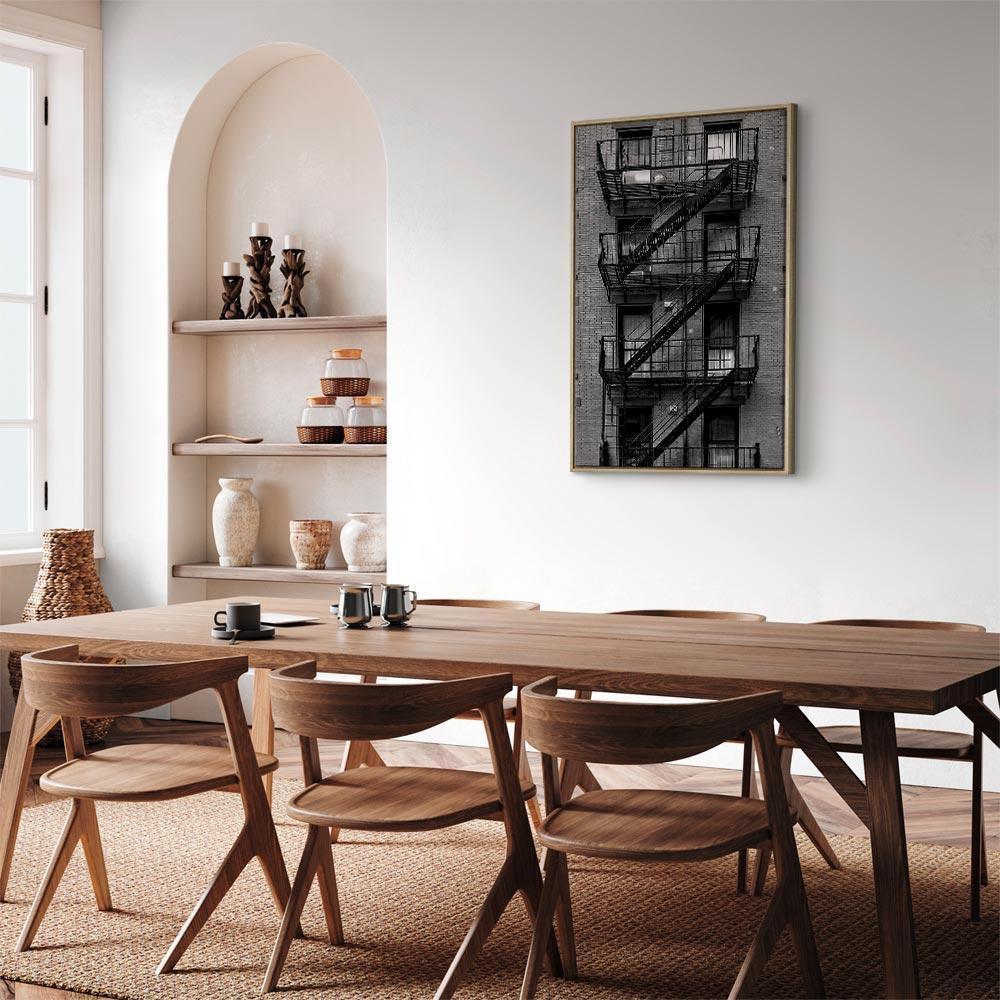 Leinwandbild - Emergency Exit (1 Part) Vertical