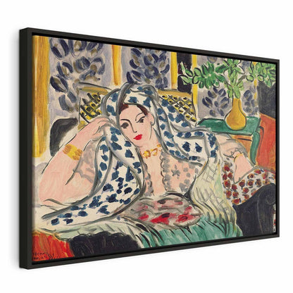 Leinwandbild - Henri Matisse – Odalisque at Fautenuil