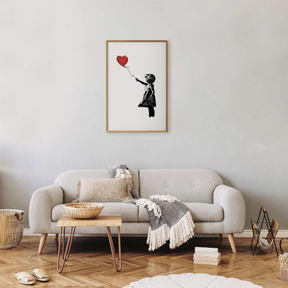 Poster - Banksy: Girl with a Balloon Artgeist