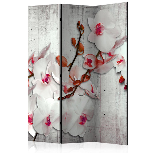 Paravent - Concrete Orchid Artgeist