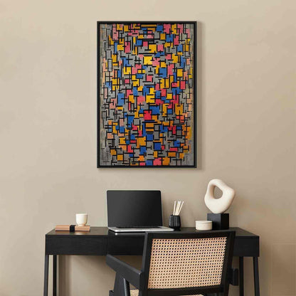 Leinwandbild - Composition (Piet Mondrian) Artgeist