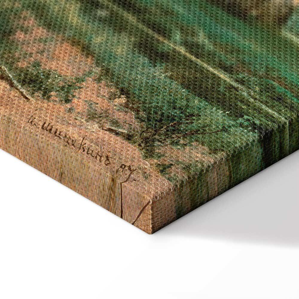 Leinwandbild - Ivan Shishkin – Oak Forest