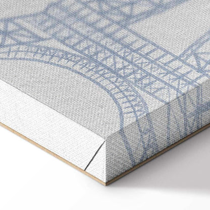 Leinwandbild - Paris in Watercolours (1 Part) Vertical