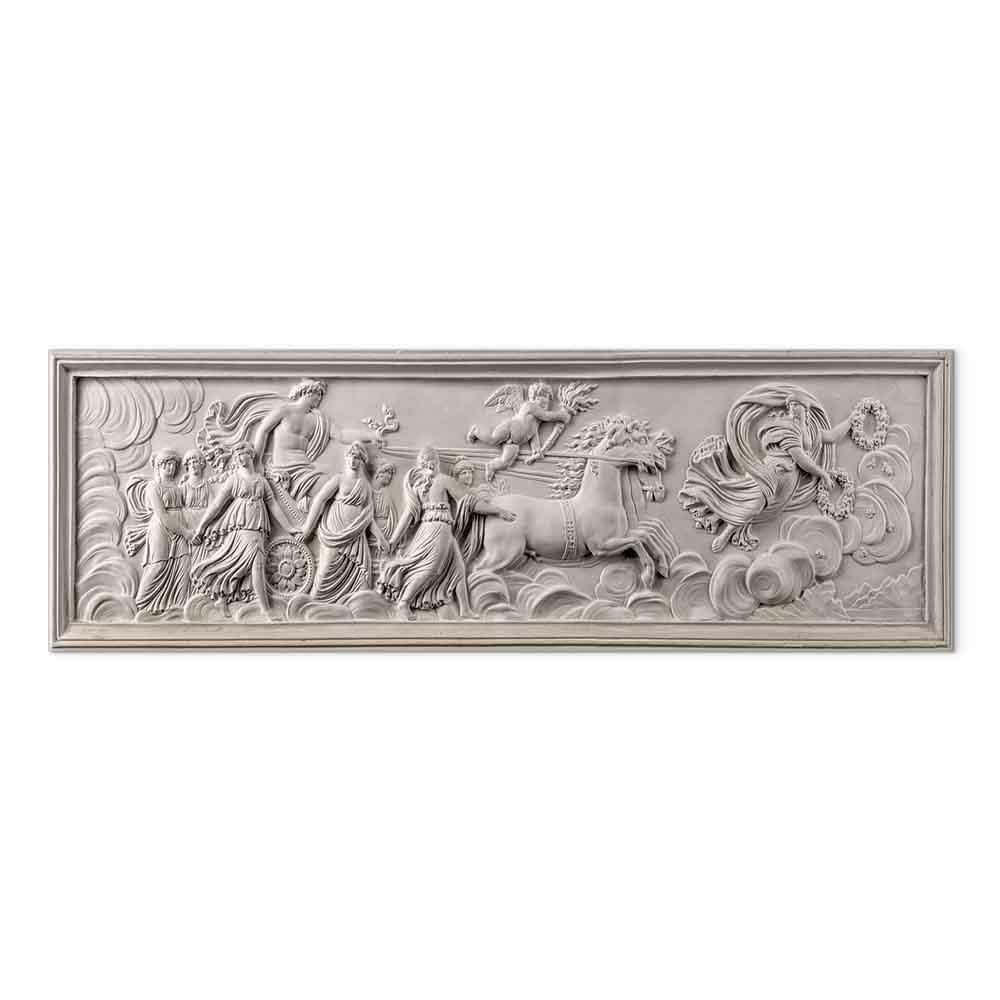 Leinwandbild - Relief: Apollo and Muses
