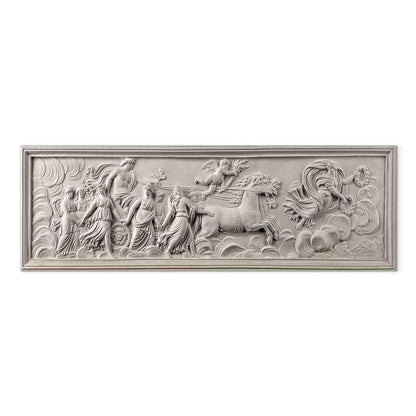 Leinwandbild - Relief: Apollo and Muses