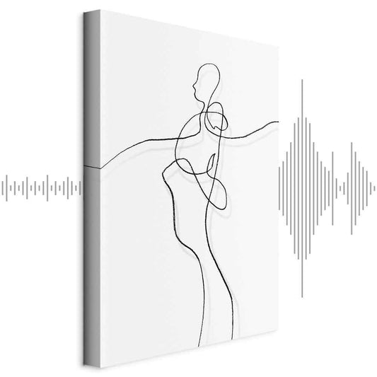 Leinwandbild - My Soul (1 Part) Vertical