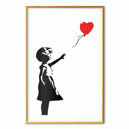 Poster - Girl with a Balloon