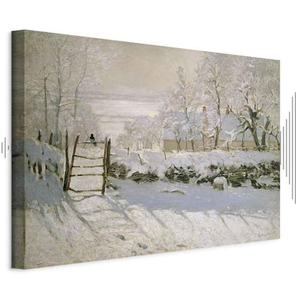 Leinwandbild - Claude Monet – The Magpie