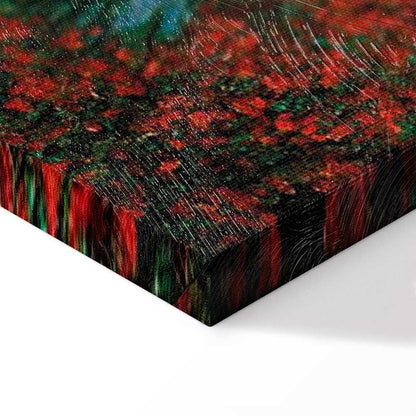 Leinwandbild - Claude Monet – Poppy Field near Vétheuil