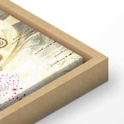 Leinwandbild Lebensbaum Bunt – Symbolische Wandkunst