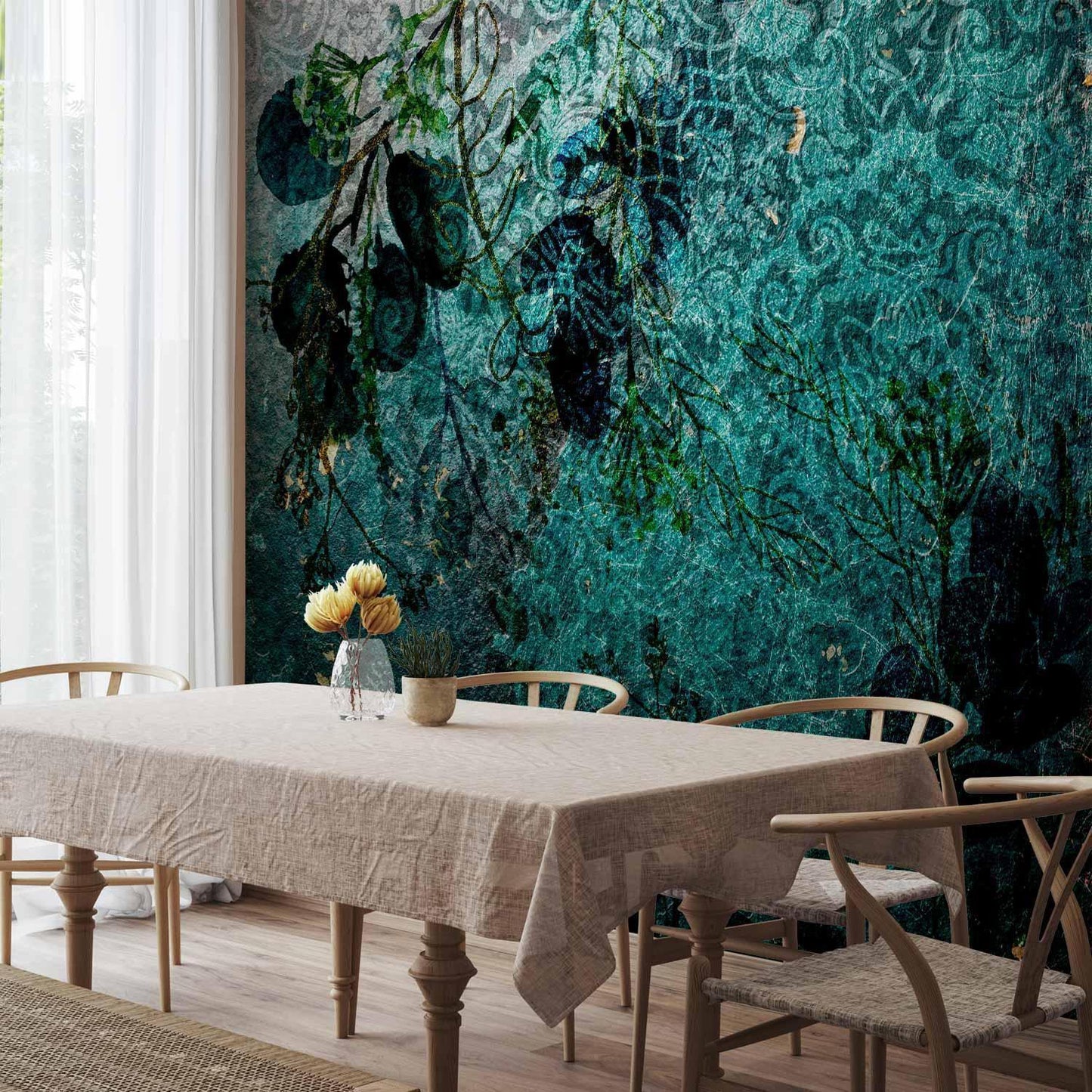 Fototapete - Emerald Garden