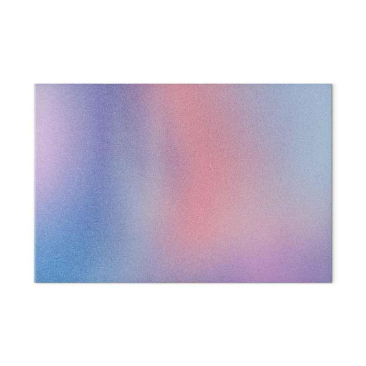 Leinwandbild - Rainbow Gradient - Delicate Multicolored Gradient Resembling Mist