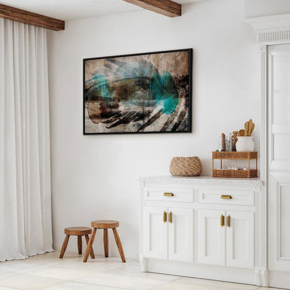 Leinwandbild - Abstract Plume (1 Part) Wide