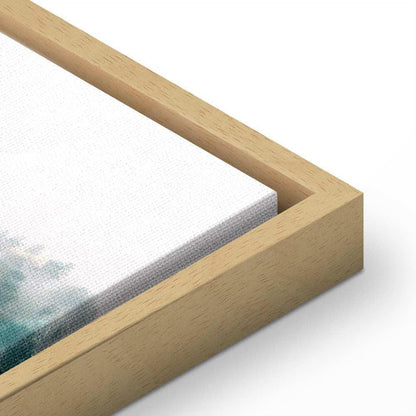 Leinwandbild - Turquoise Valley (1 Part) Narrow