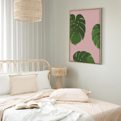 Leinwandbild - Exotic Fragment (1 Part) Vertical