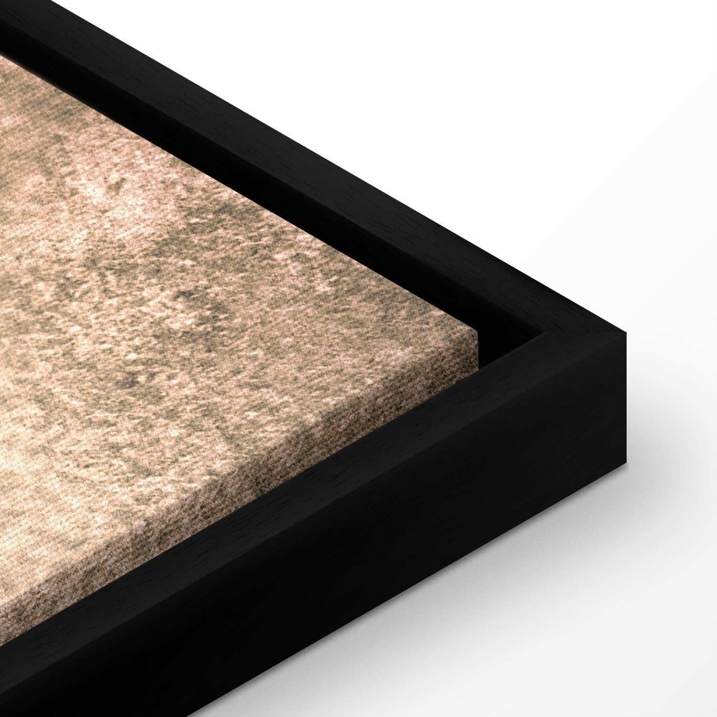 Leinwandbild Fische Japandi-Stil – Minimalistische Wandkunst