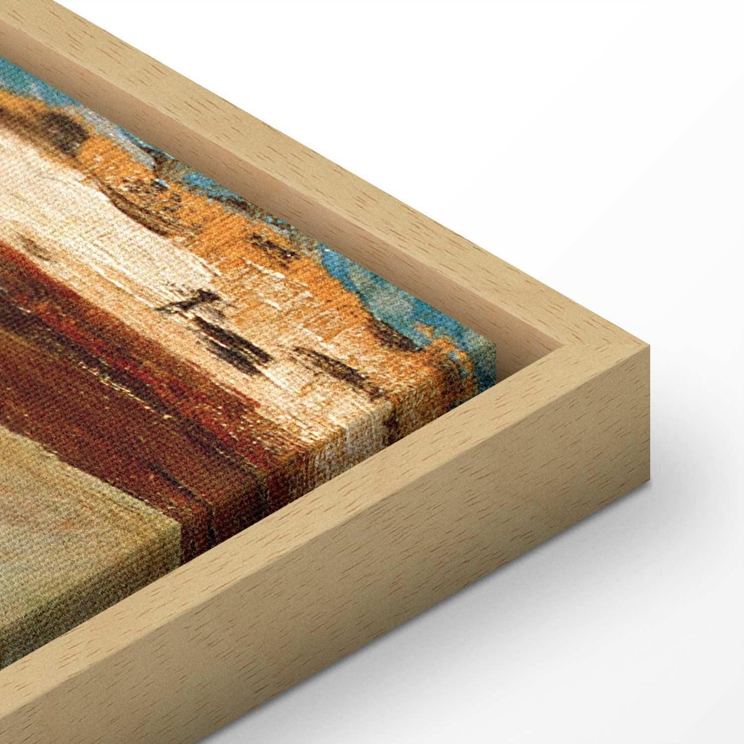 Leinwandbild - August Macke – Unser Häuschen in Tegernsee