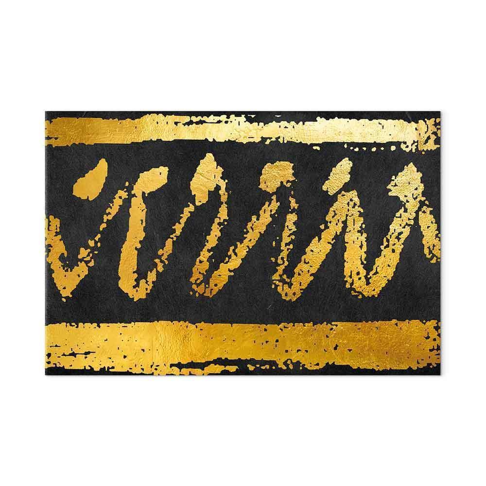 Leinwandbild - Gold Seal (1 Part) Wide