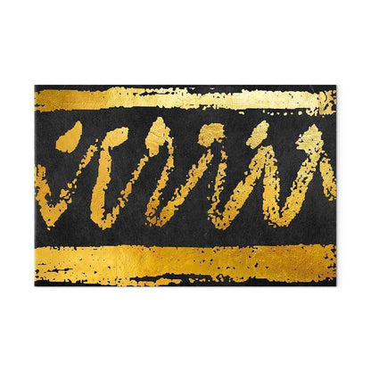 Leinwandbild - Gold Seal (1 Part) Wide