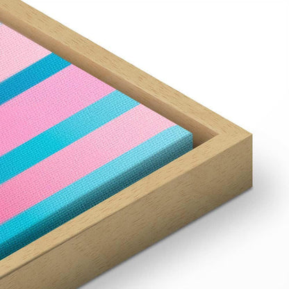 Leinwandbild - Colourful Pistons (1 Part) Vertical