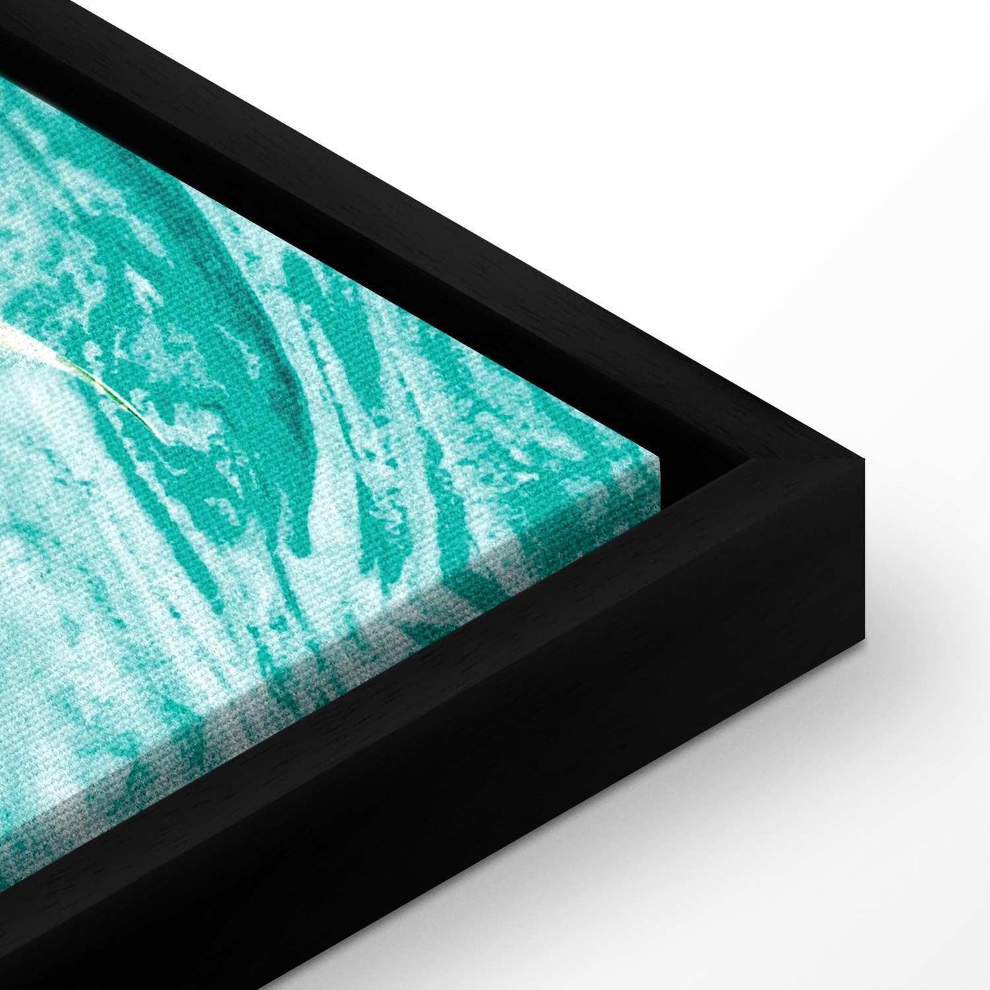 Leinwandbild - Fish and waves