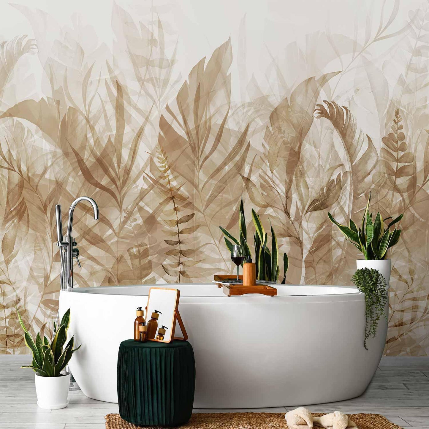 Fototapete - Magic Grove (Brown)