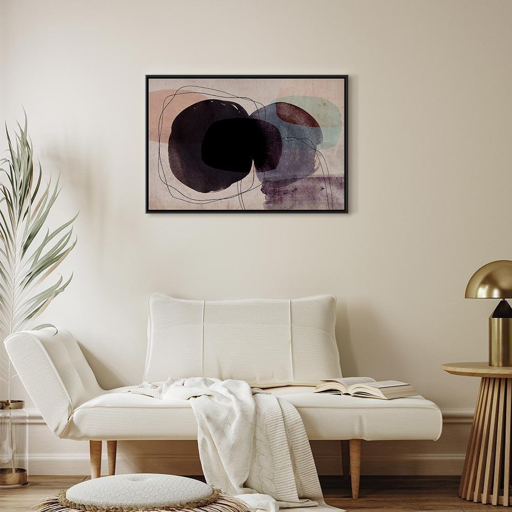 Leinwandbild - Free Accumulation (1 Part) Wide