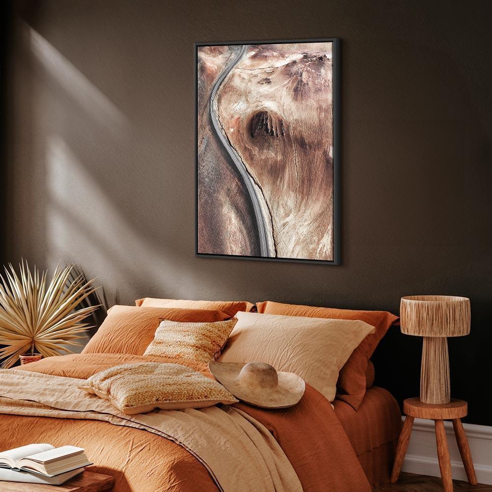 Leinwandbild - Mountain Serpentine (1 Part) Vertical