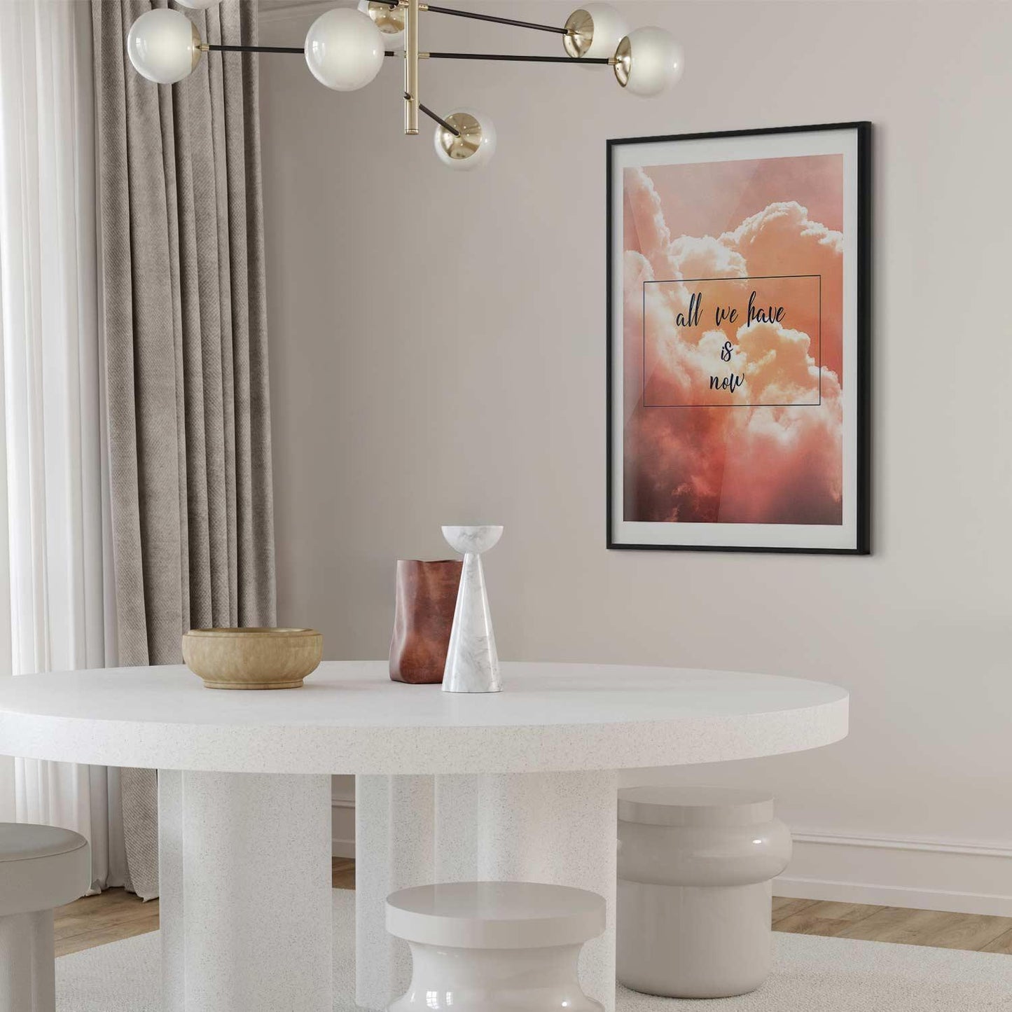Poster - All We Have Is Now Artgeist
