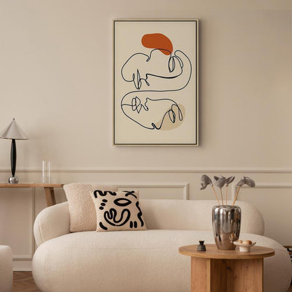 Leinwandbild - Solar Connection (1 Part) Vertical