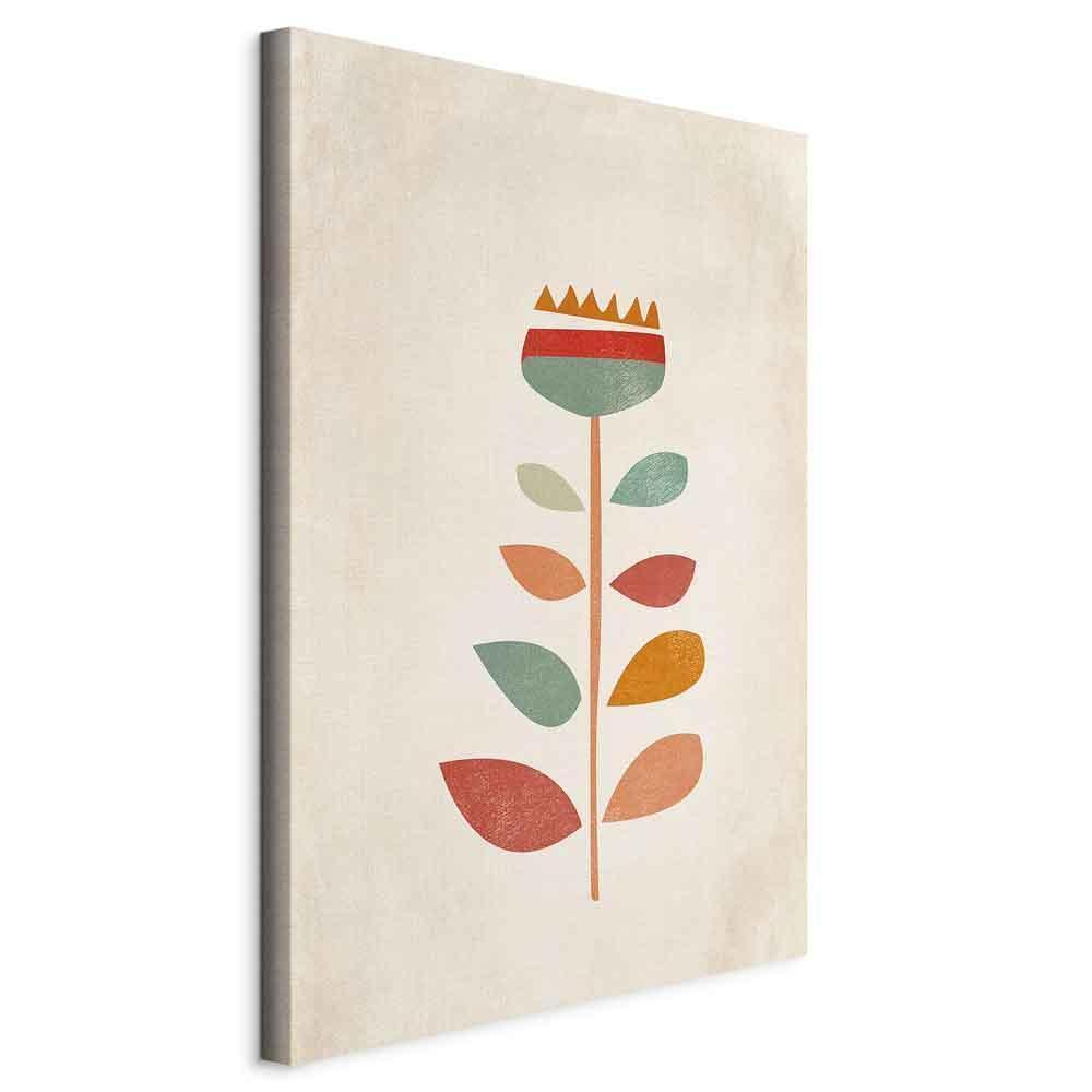 Leinwandbild - Queen of Flowers (1 Part) Vertical