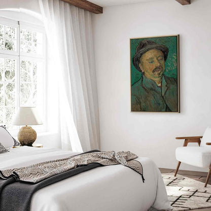 Leinwandbild - Vincent Van Gogh – Portrait of a one eyed man
