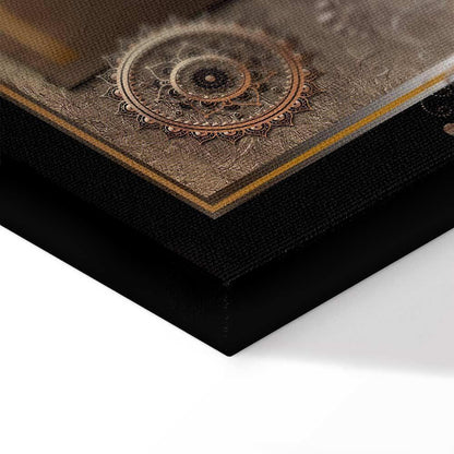 Leinwandbild - Chestnut map