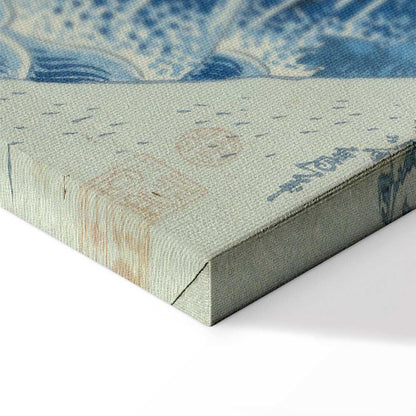 Leinwandbild - Hokusai Katsushika – Kirifuri Fall on Kurokami Mount