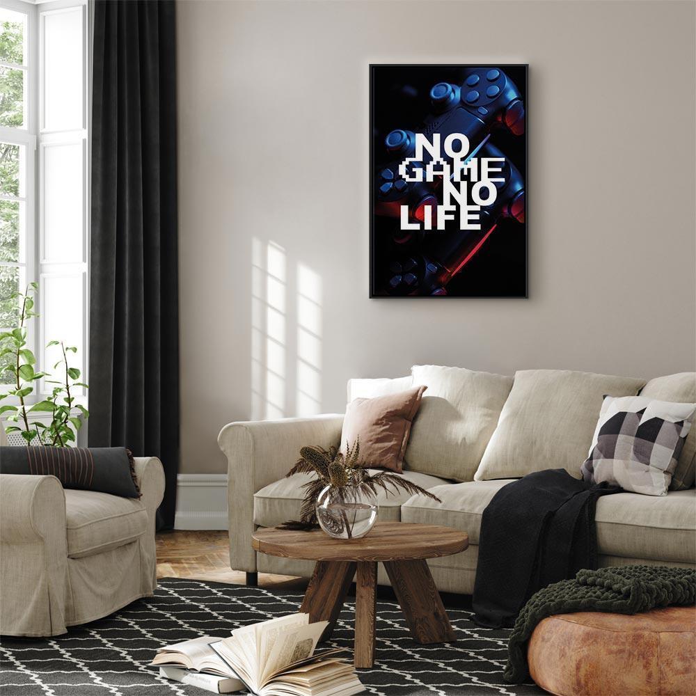 Leinwandbild No Game No Life Bunt – Gaming Wandkunst