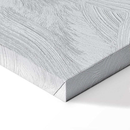 Leinwandbild - Blue Feather (1 Part) Vertical