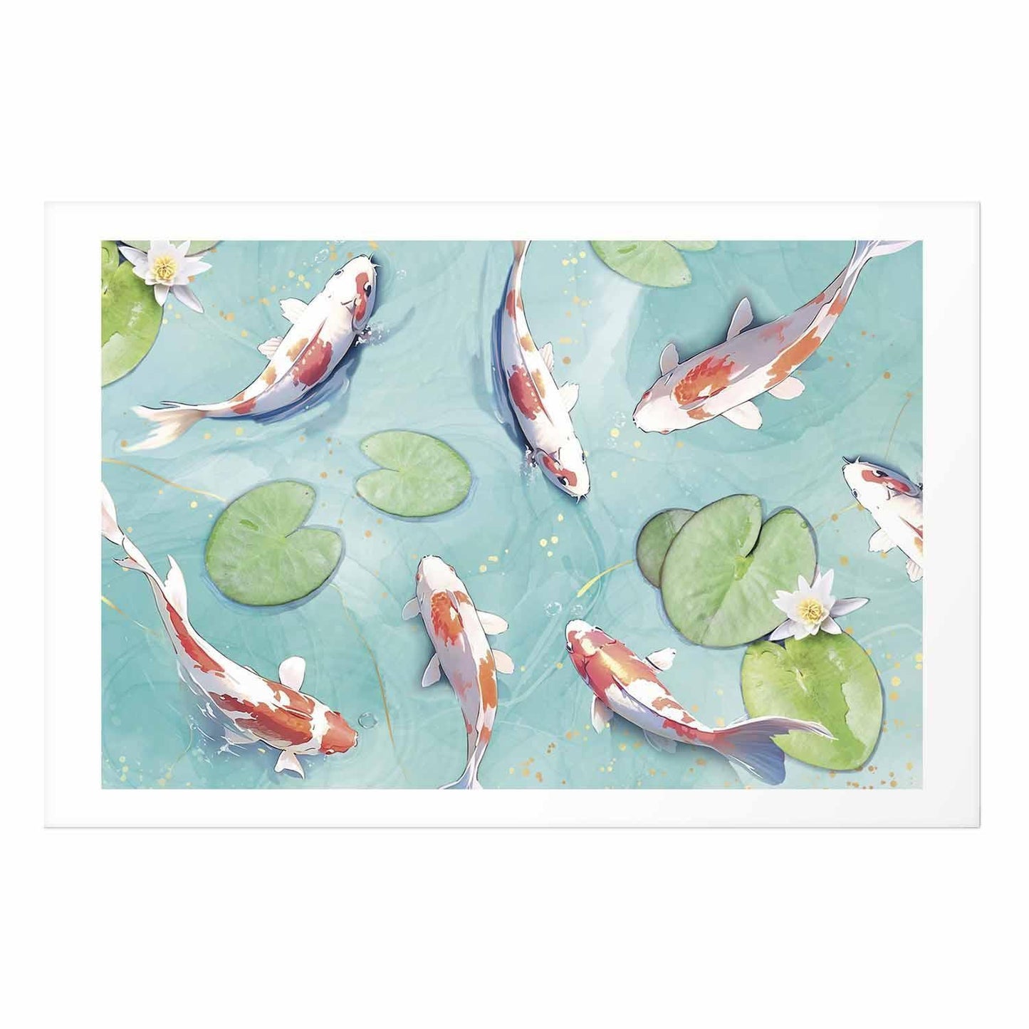 Poster - Pond in Japan