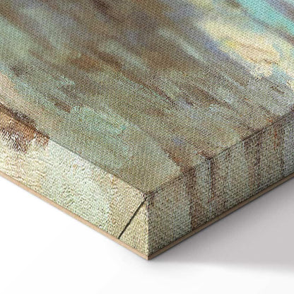 Leinwandbild - Vincent van Gogh – Fishing Boats on the Beach