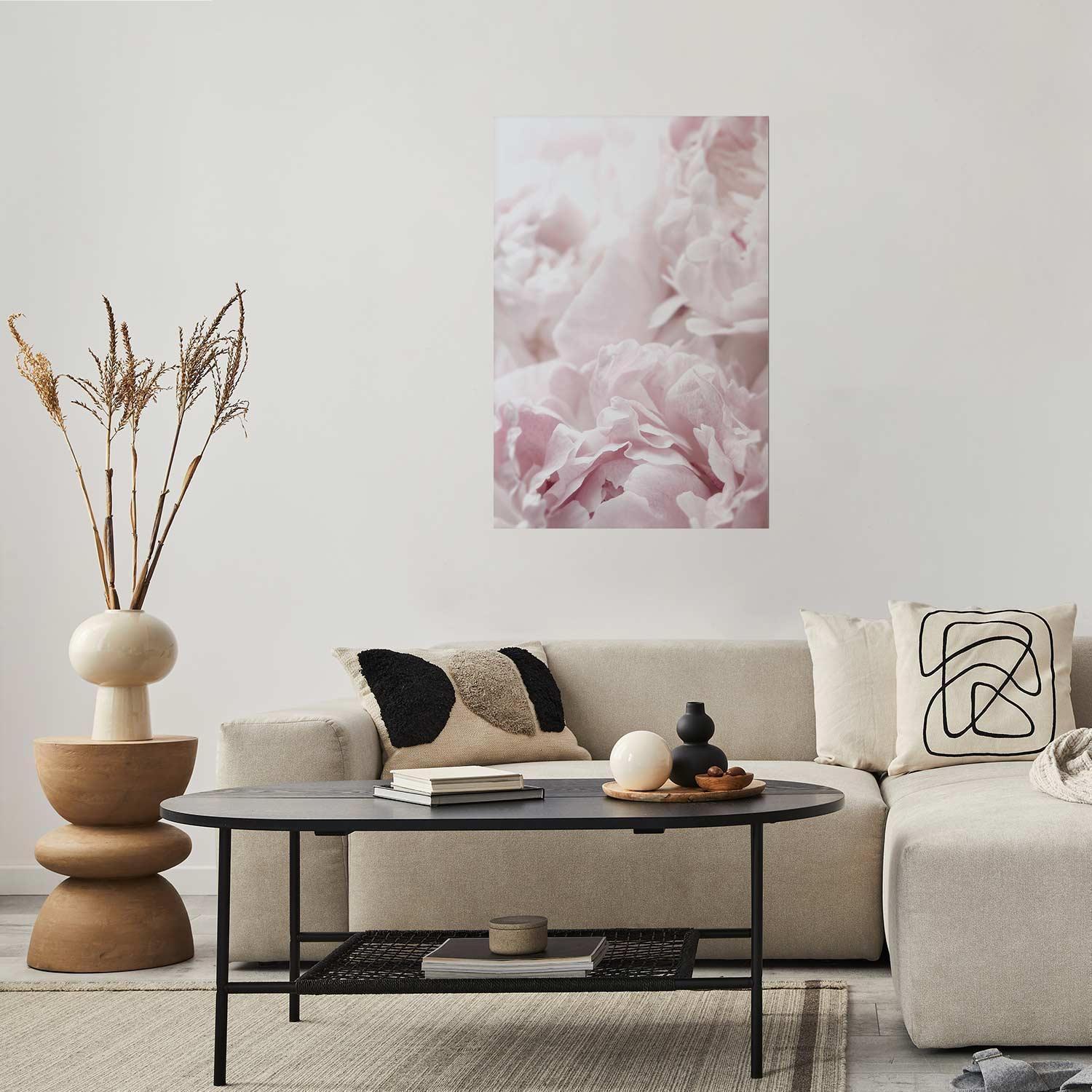 Poster - Fluffy Peonies Artgeist