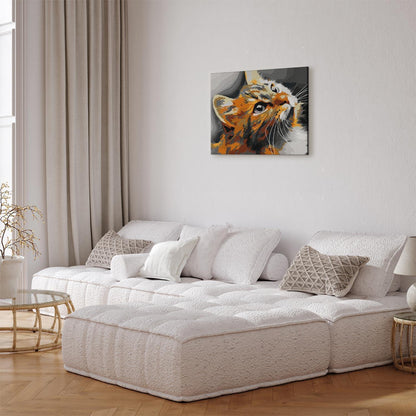 Malen nach Zahlen - Red Cat