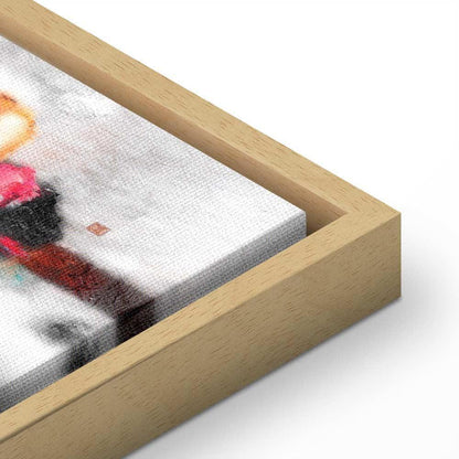 Leinwandbild - Colourful Installation (1 Part) Narrow