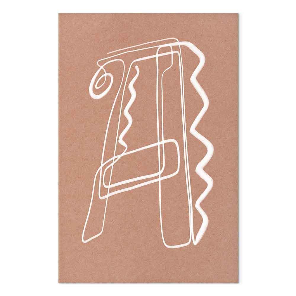 Leinwandbild - Stylish A (1 Part) Vertical