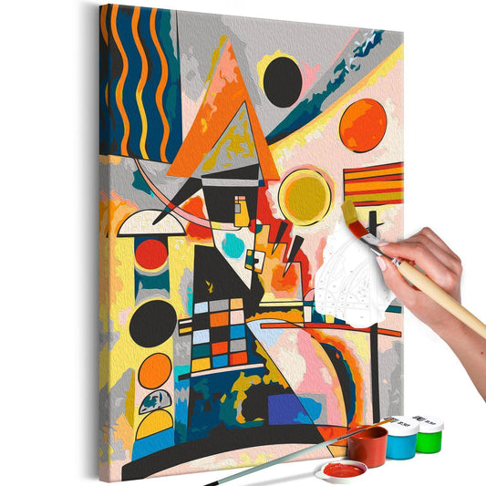 Kunstset – Kandinsky Swinging (Malen nach Zahlen)