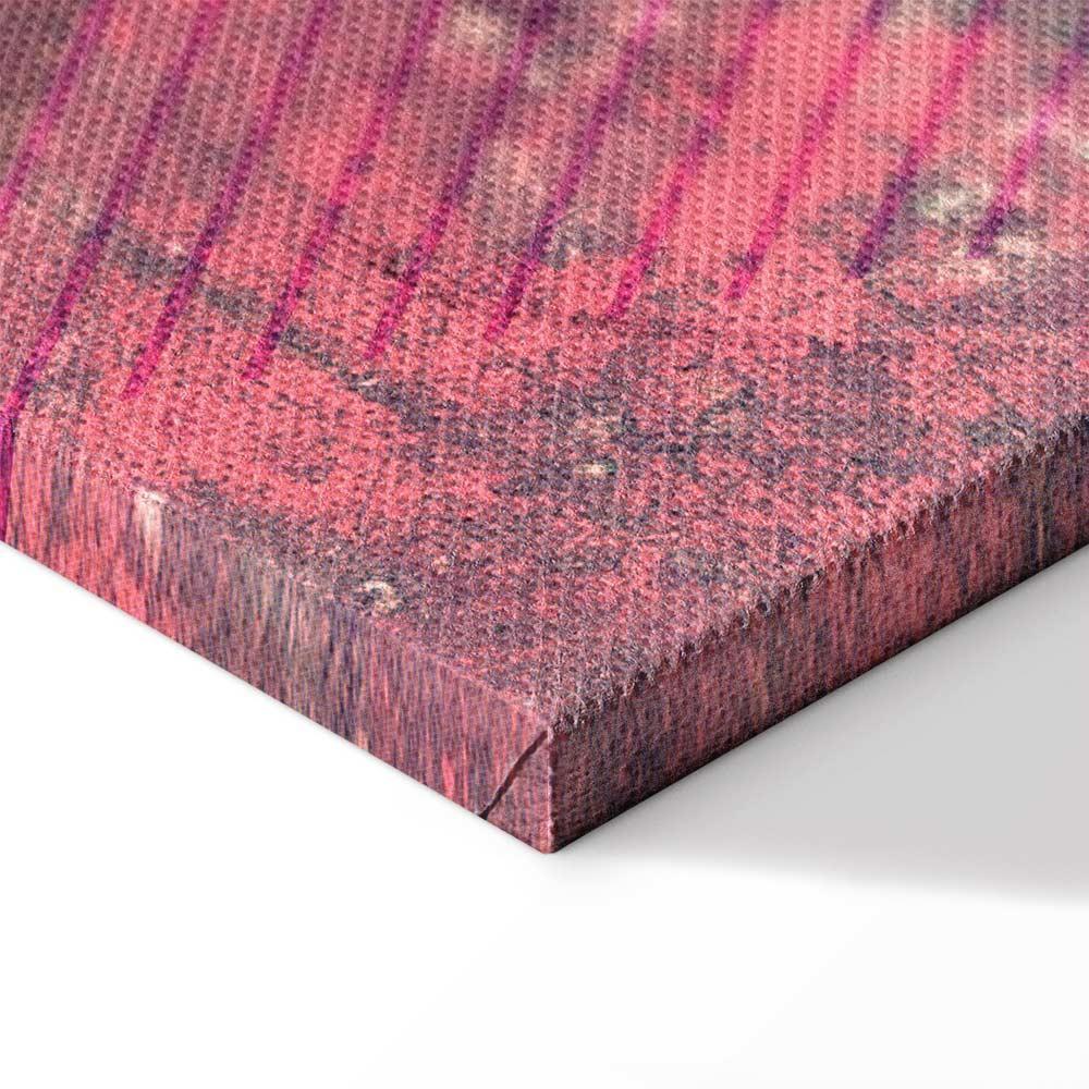 Leinwandbild - Crimson Abstraction (1 Part) Vertical