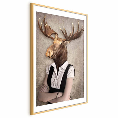Poster - Smart Moose Artgeist