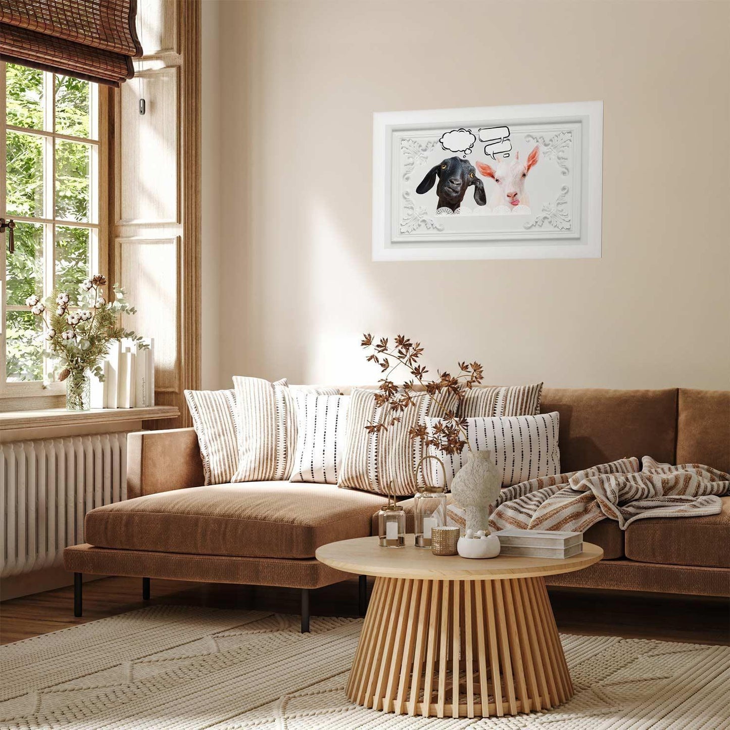 Poster - Funny Goats Artgeist