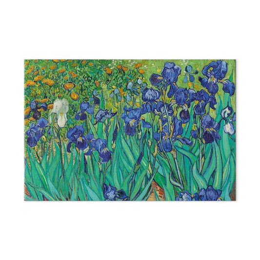 Leinwandbild - Vincent Van Gogh – Iryses